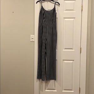 Striped jumpsuit